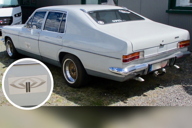 Opel Admiral B Schrägheck-Umbau von Vogt stehend schräg von hinten