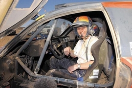 Jutta Kleinschmidts Dakar-Tagebuch 2003
