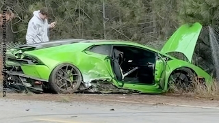 Lamborghini Huracan Biturbo Crash