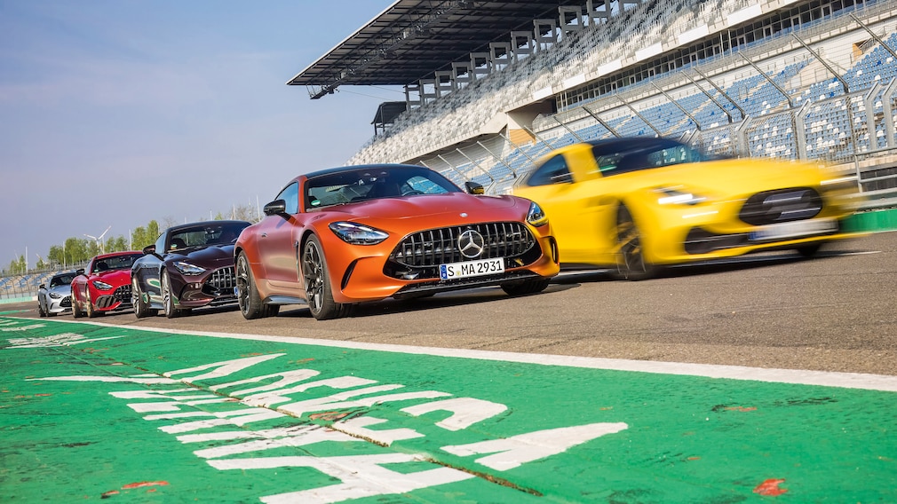 Mercedes-AMG GT-Vergleich