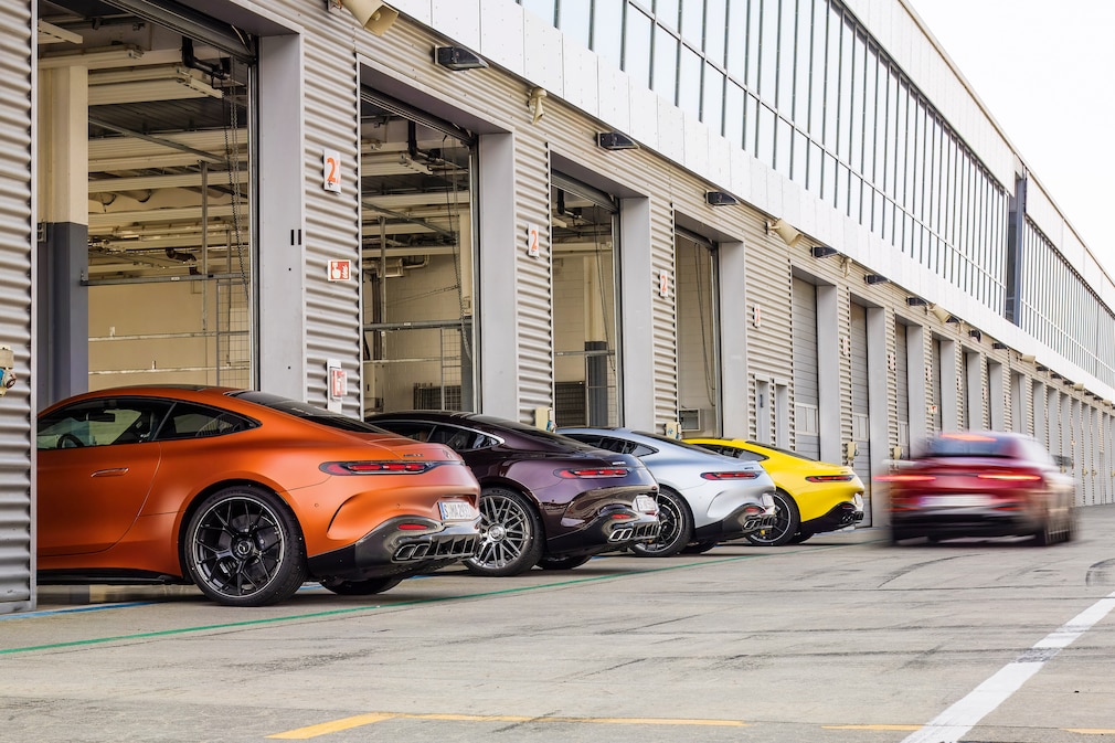 Mercedes-AMG GT-Vergleich