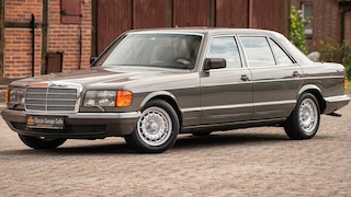 Mercedes 500 SEL im Originalzustand zu verkaufen