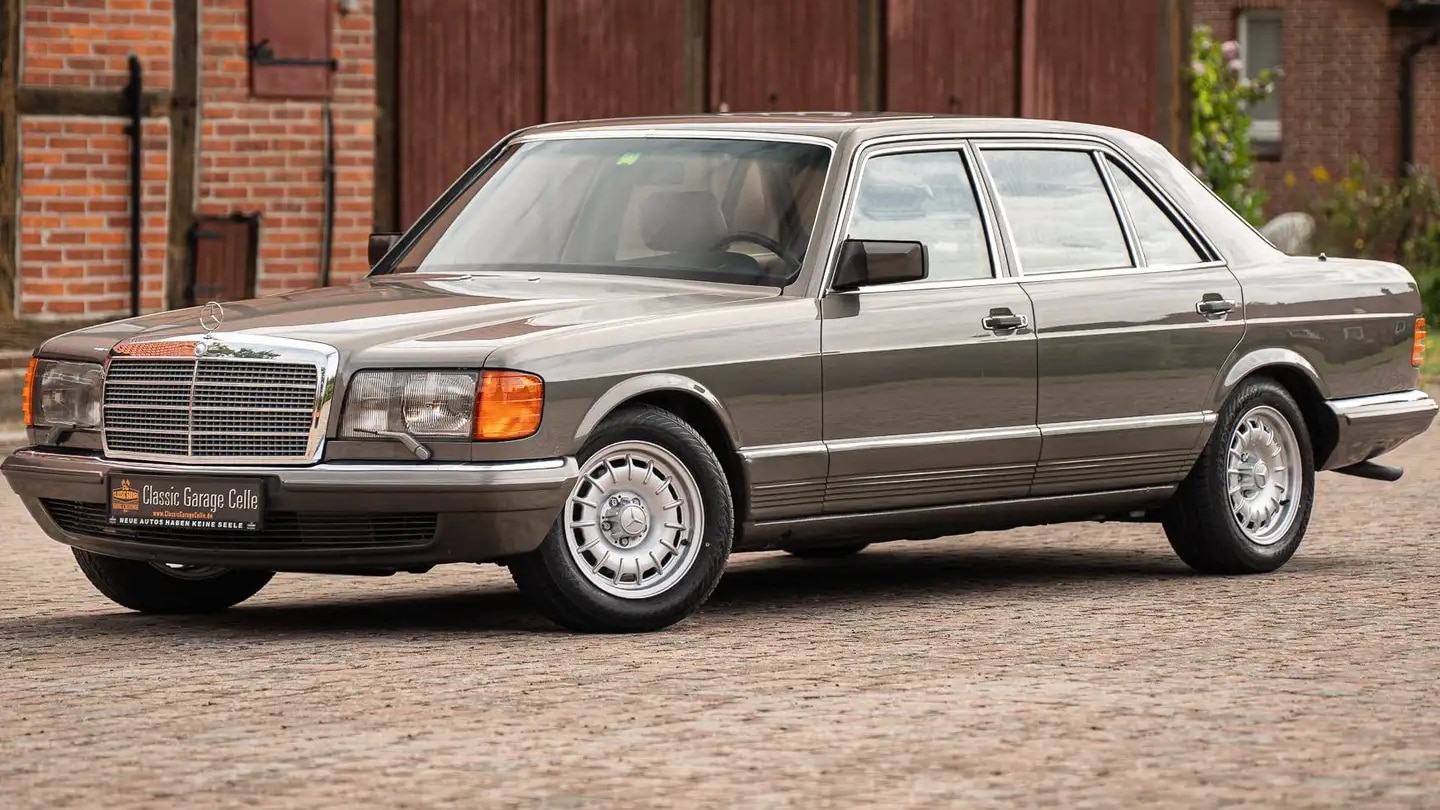 Mercedes-500-SEL-im-Originalzustand-zu-verkaufen