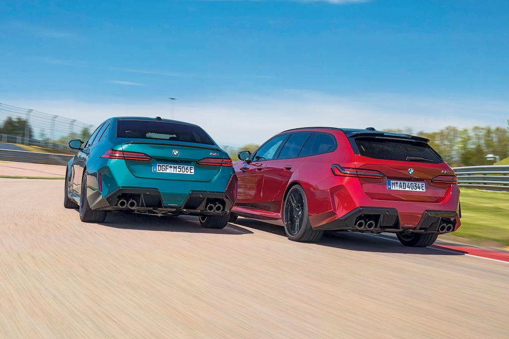 BMW M5: Limousine und Touring im Test