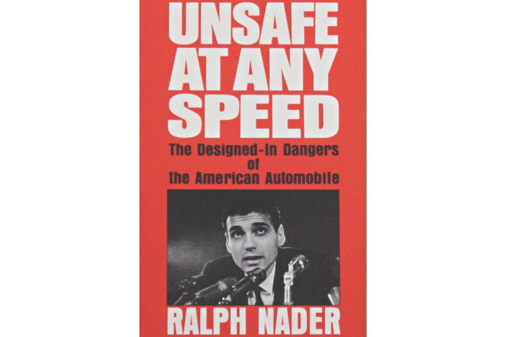 Buchtitel "Unsafe At Any Speed"
