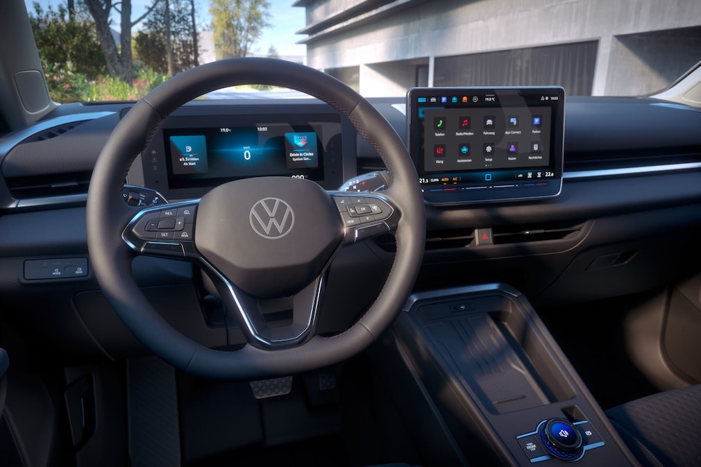Das Cockpit des neuen VW T-Roc