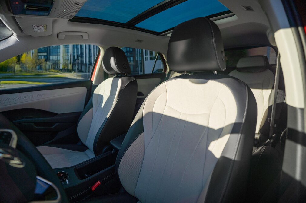 Die Ledersitze im neuen VW T-Roc