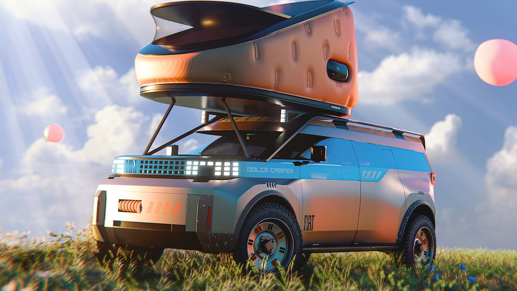 Fiat Dolce Camper: Wohnmobil-Studie