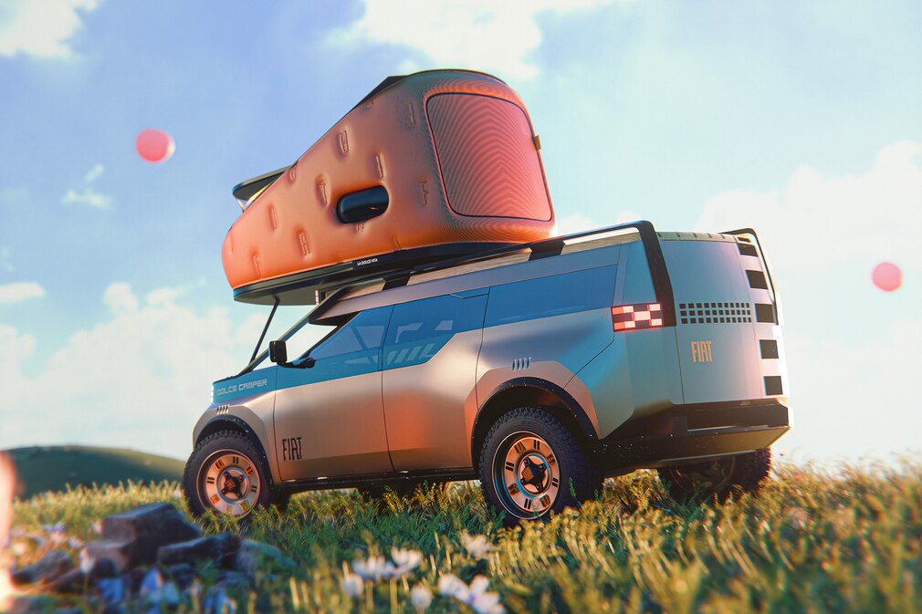 Fiat Dolce Camper: Wohnmobil-Studie
