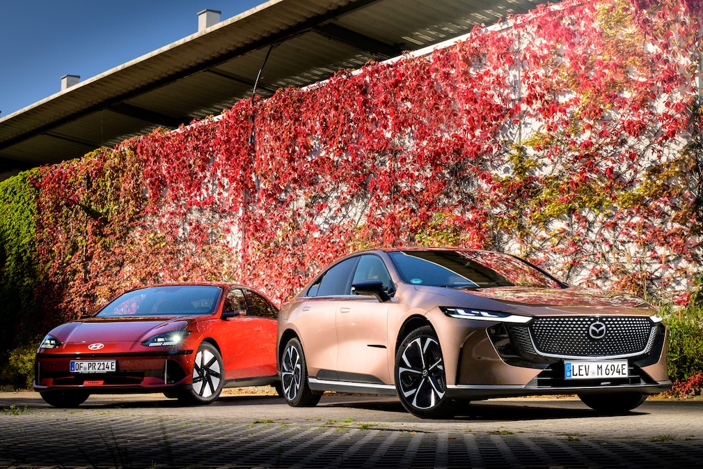 Hyundai Ioniq 6 Mazda 6e