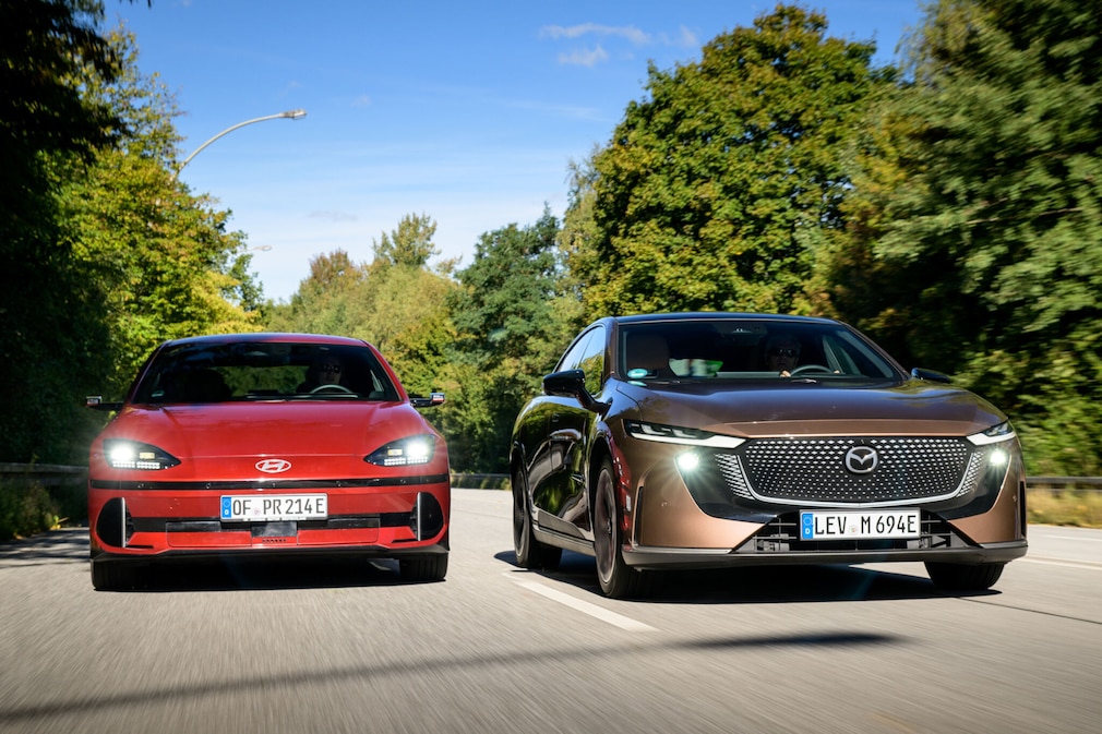 Hyundai Ioniq 6 Mazda 6e