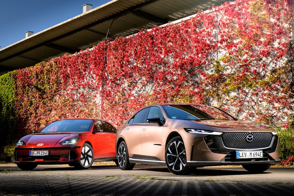 Hyundai Ioniq 6 Mazda 6e
