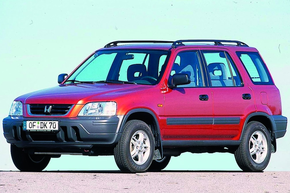 Honda CR-V Mk1 stehend von schräg vorn