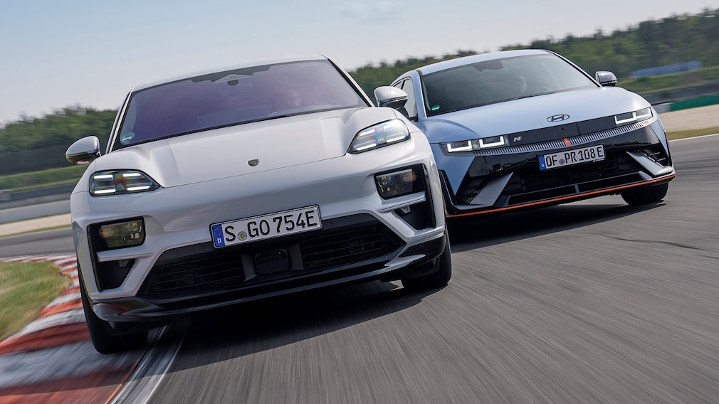 Porsche Macan Turbo gegen Hyundai Ioniq 5 N: Vergleich