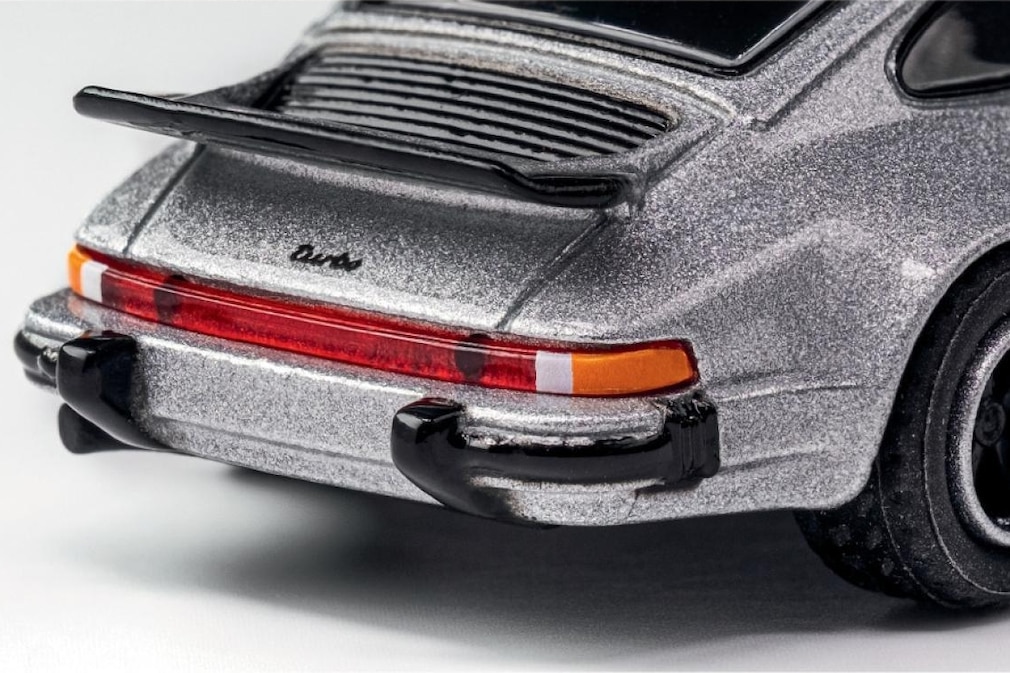 Details des Porsche 930 oder Porsche 911 Turbo als Modellauto von Majorette