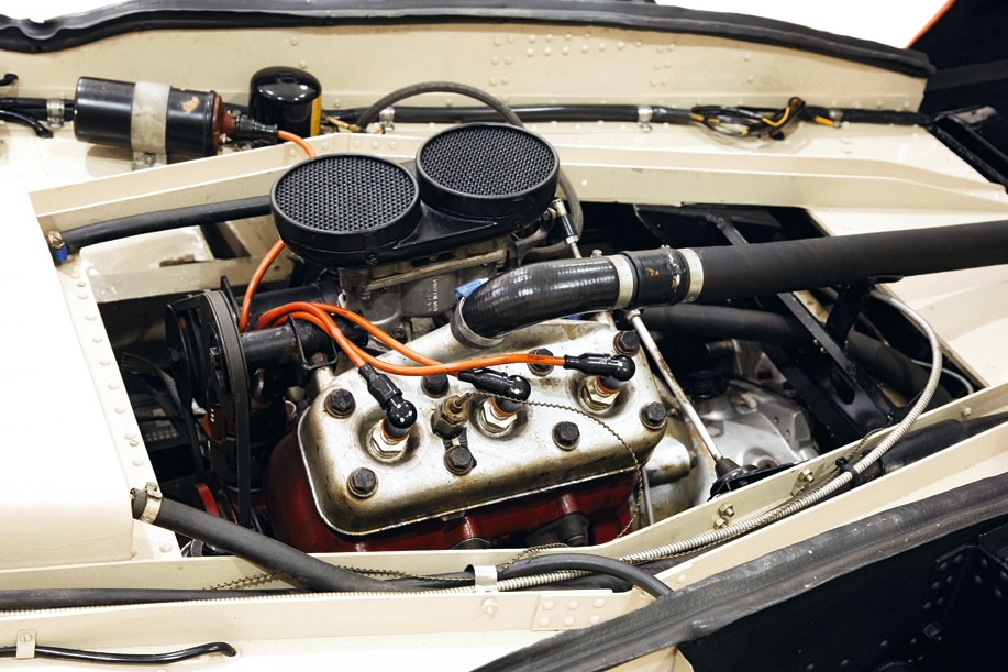 Motor des Saab Sonett I