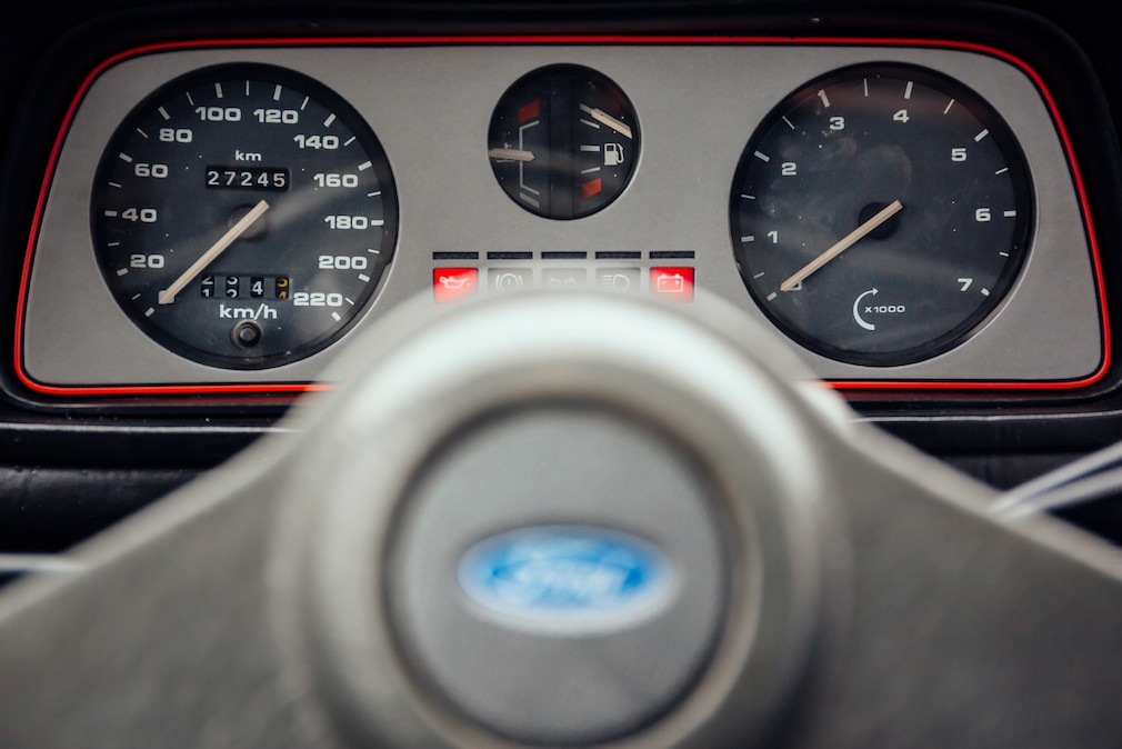 Instrumente des Ford Fiesta XR2 Mk1