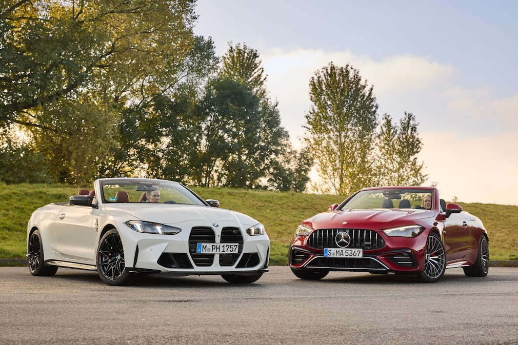 BMW M4 Competition Cabrio xDrive Mercedes-AMG CLE 53 4Matic+ Cabrio