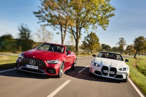BMW M4 Competition Cabrio xDrive Mercedes-AMG CLE 53 4Matic+ Cabrio