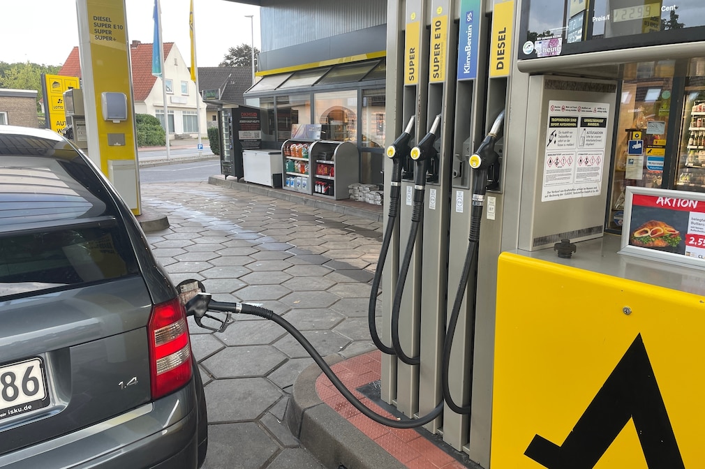 In Kirchweyhe bei Bremen kann man sogenanntes Klimabenzin tanken