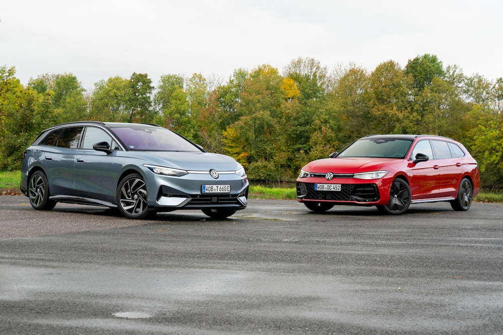 VW ID.7 Tourer Pro S VW Passat 2.0 TSI 4Motion