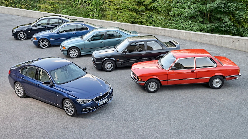 50 Jahre 3er BMW