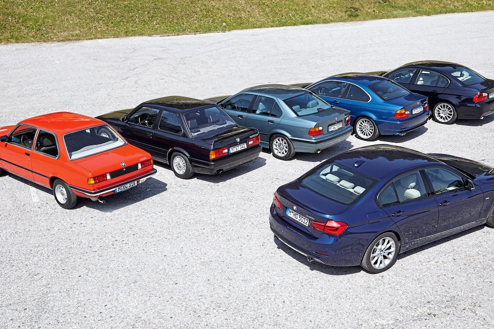 50 Jahre 3er BMW