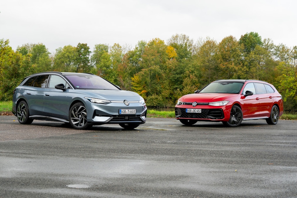 VW ID.7 Tourer Pro S VW Passat 2.0 TSI 4Motion