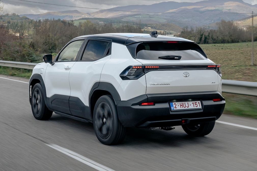 Toyota Urban Cruiser AWD: Allrad-Elektro-SUV im Test