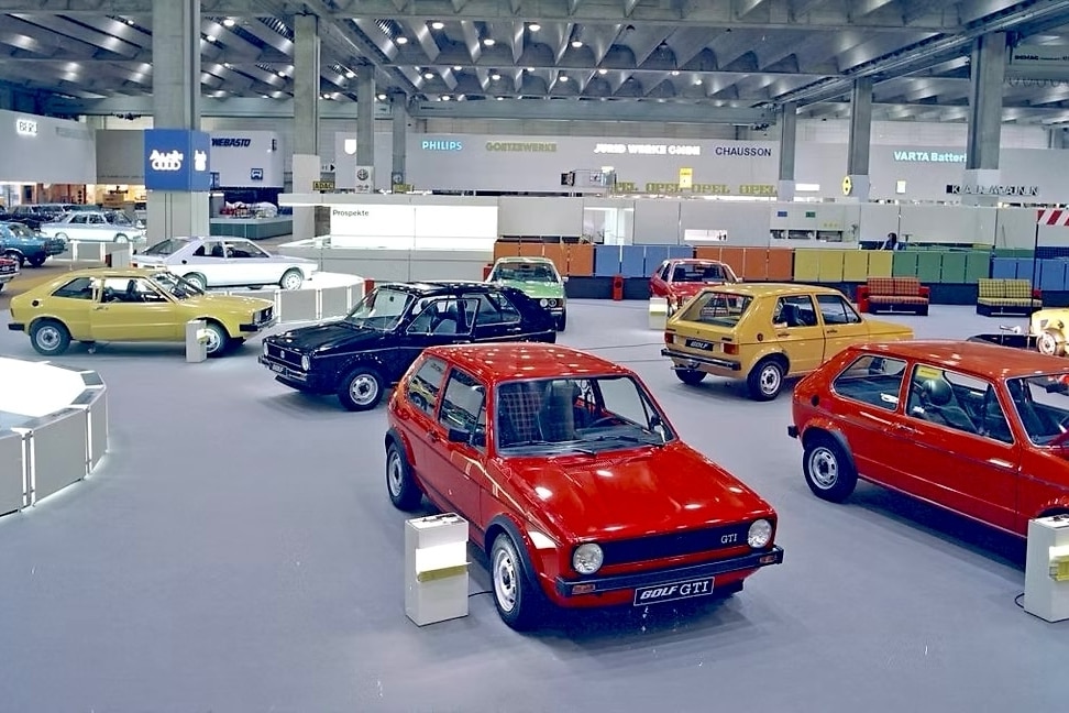 VW-Stand auf der IAA 1975
