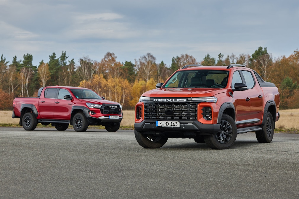 Maxus T60 Max 4WD   Toyota Hilux 2,8-l-D-4D