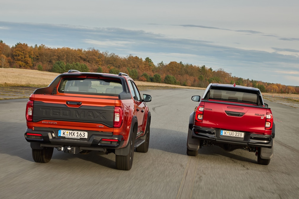 Maxus T60 Max 4WD   Toyota Hilux 2,8-l-D-4D