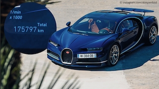 Kaum zu glauben: Bugatti Chiron mit 175.000 Kilometern