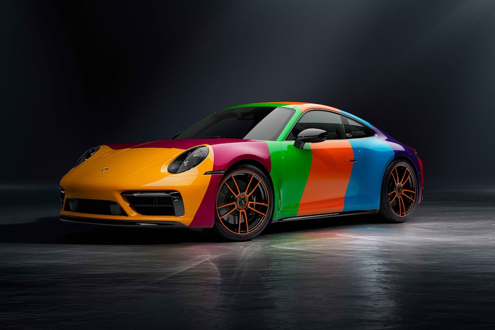 Porsche meldet neues Patent für Fahrzeuglackierung an
