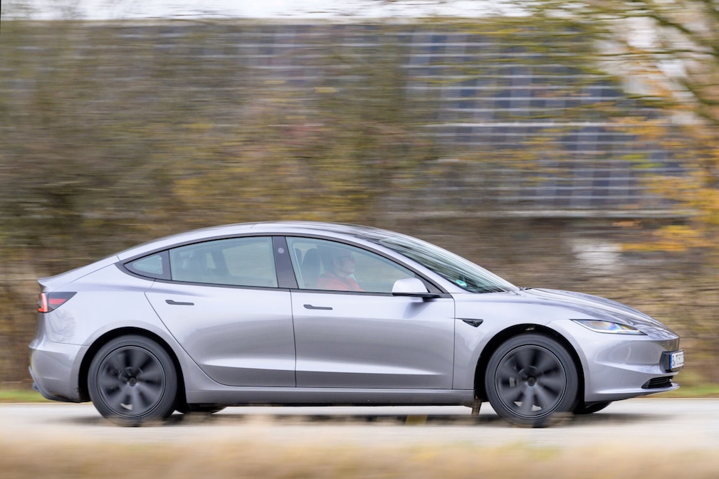 Tesla Model 3 Maximale Reichweite RWD