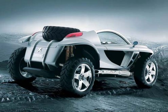 Verrückte Peugeot-Studie in Genf