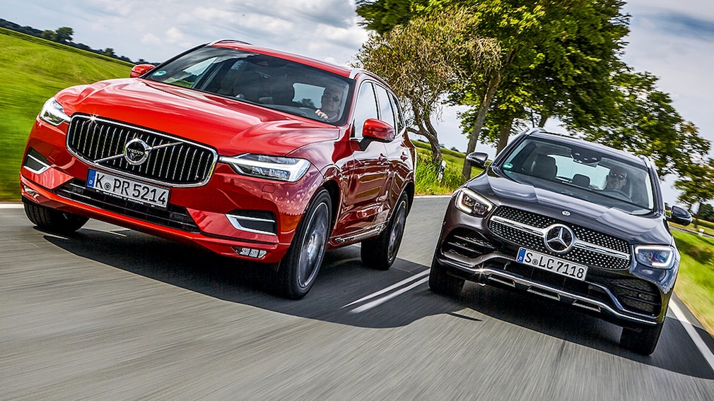 Volvo XC60 B5 Diesel Mercedes GLC-Klasse 300 d