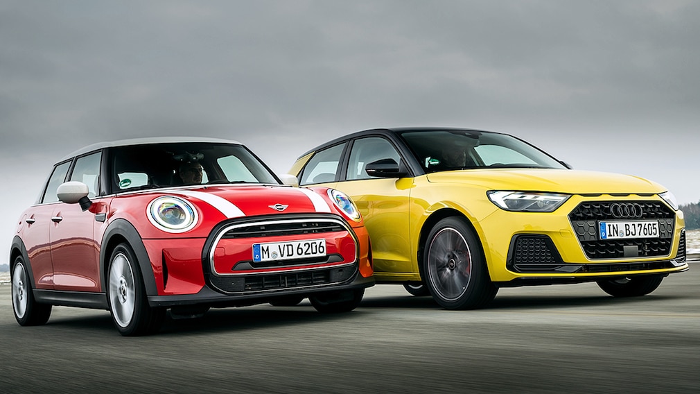 Mini Cooper Audi A1 35 TFSI