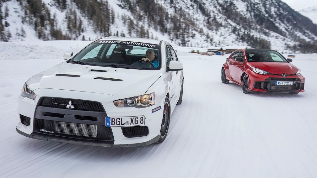 Mitsubishi Lancer Evo X vs. Toyota GR Yaris