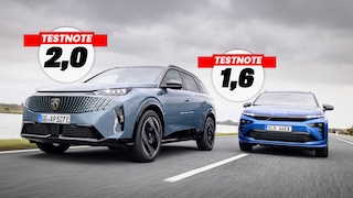 Peugeot E-5008 Dual-Elektromotor   Skoda Enyaq RS