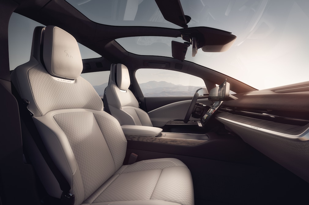 Lucid Gravity Cockpit