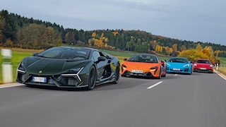 Von 541 bis 1015 PS: Vier Hybrid-Sportwagen im ultimativen Vergleich