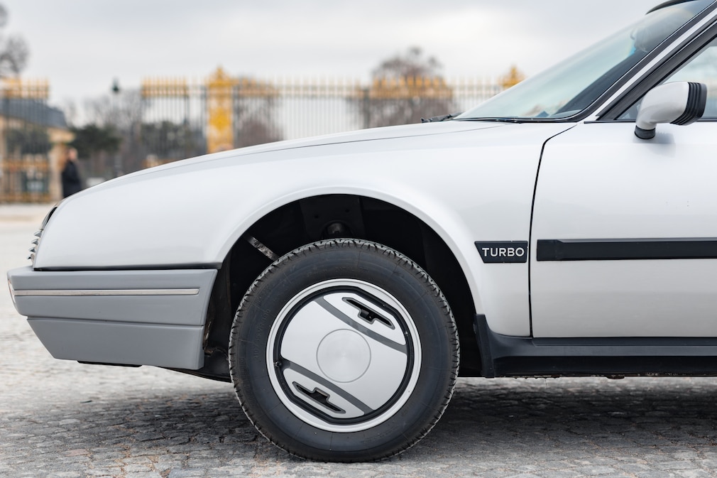 Vorderrad des Citroën CX 25 GTI Turbo 2