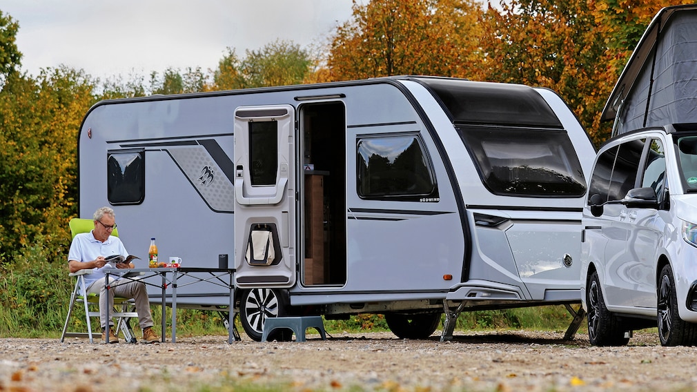 Caravan-Test: Knaus Südwind 500 UF Black Selection