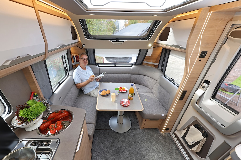 Caravan-Test: Knaus Südwind 500 UF Black Selection
