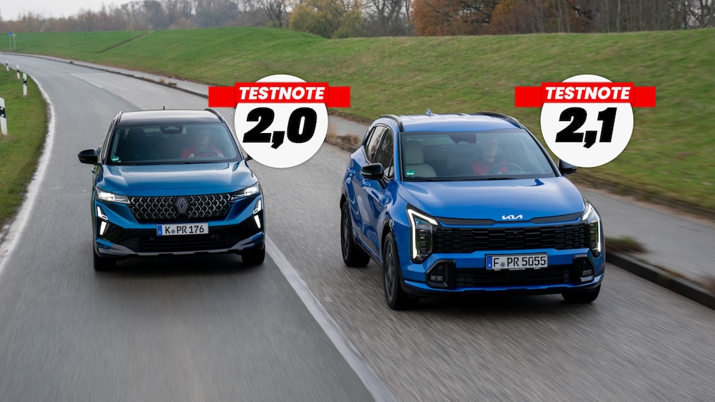 Kia Sportage 1.6-GDI AWD Renault Austral Full Hybrid E-Tech 200