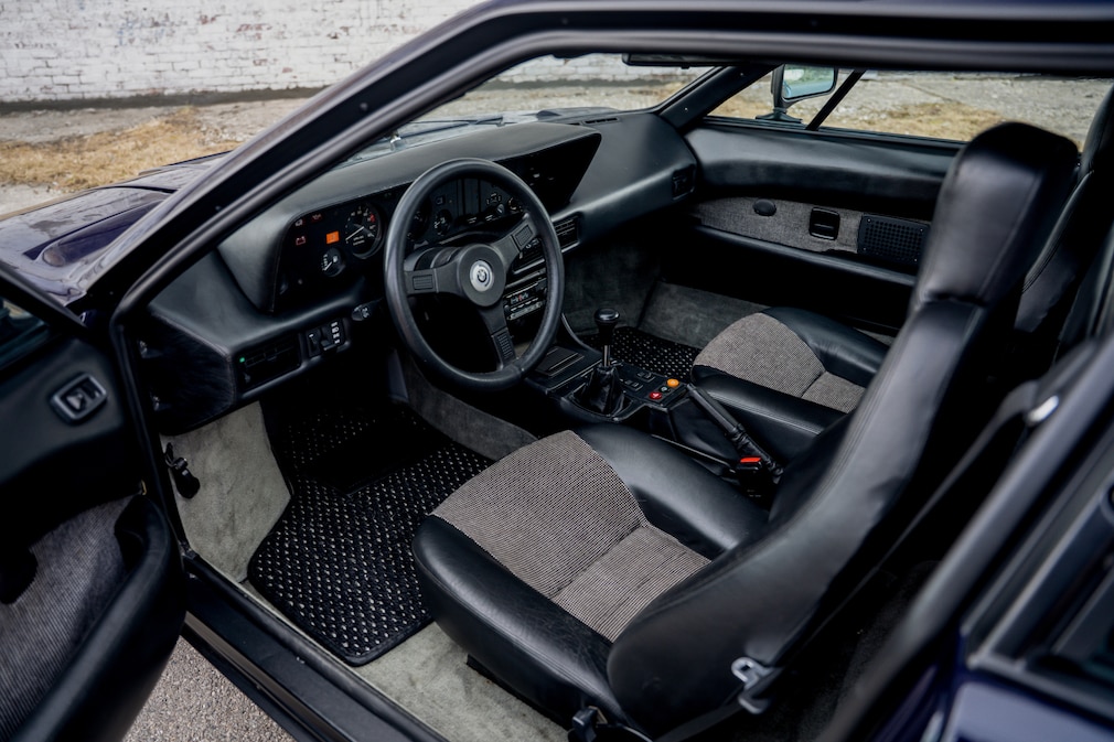 Cockpit des BMW M1