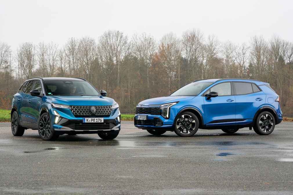 Kia Sportage 1.6-GDI AWD Renault Austral Full Hybrid E-Tech 200