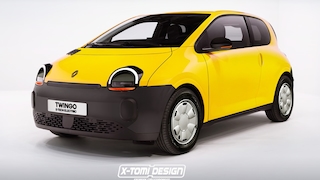 Renault Twingo Dreitürer Illustration