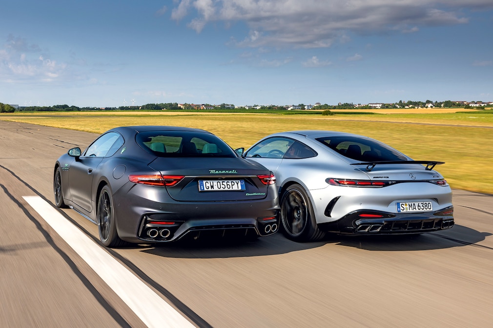 Mercedes-AMG GT 63 4Matic+ vs. Maserati GranTurismo Trofeo: Test